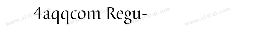 黄引齐 细稀圆4aqqcom Regu字体转换